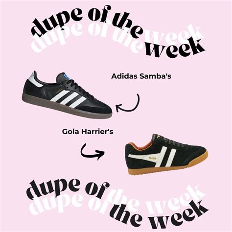 samba adidas dupes|sneakers similar to alohas.